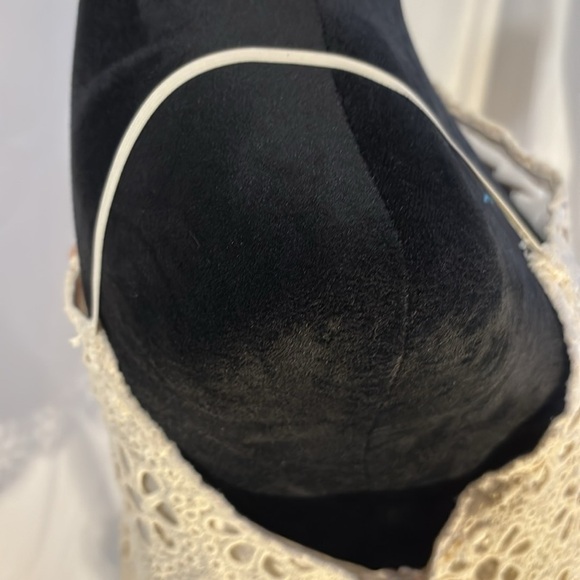 Crotchet Mini Sundress Fully Lined With Elastic Straps Size L - Picture 8 of 11